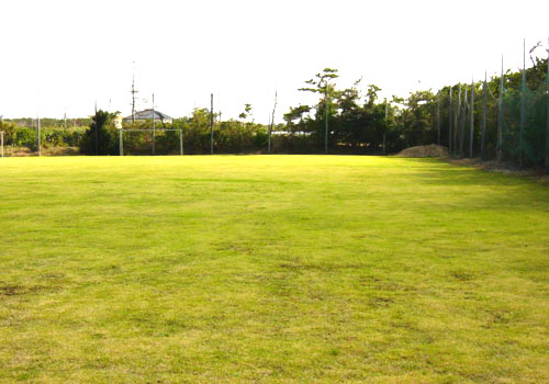 茨城県波崎のスポーツポート寿の私有グラウンド