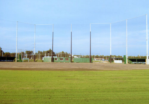 茨城県波崎のスポーツポート寿の硬式野球場