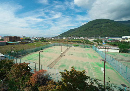 石和びゅーほてる　テニスコート