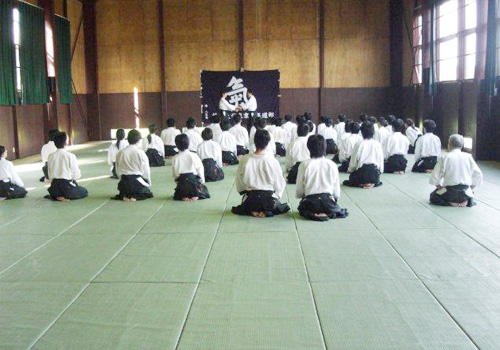 長野県フローラ戸狩の私有武道場兼小体育館