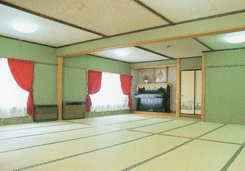 長野県戸狩　ホワイトヴィレッヂの茶室・広間