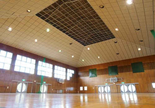 愛知県伊良湖　休暇村 伊良湖の私有体育館