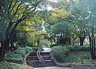 羽根木公園東松原方面の入り口