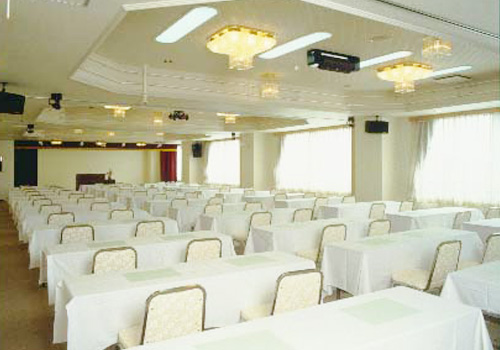 千葉県白子　ホテル東天光の会議室
