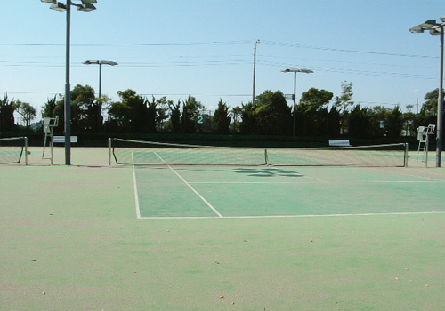 山柄荘　テニスコート