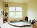 山梨県 河口湖 桜荘の浴室