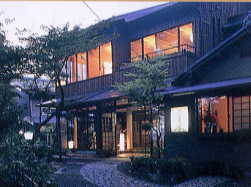 京都府笠置、松本亭の外観