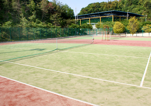 湯浅城　テニスコート