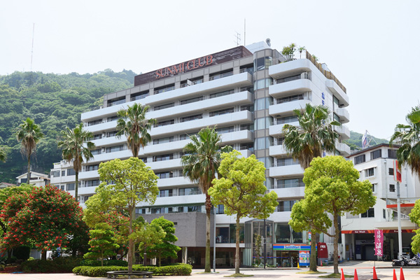 静岡県熱海　ホテル・サンミ倶楽部の外観
